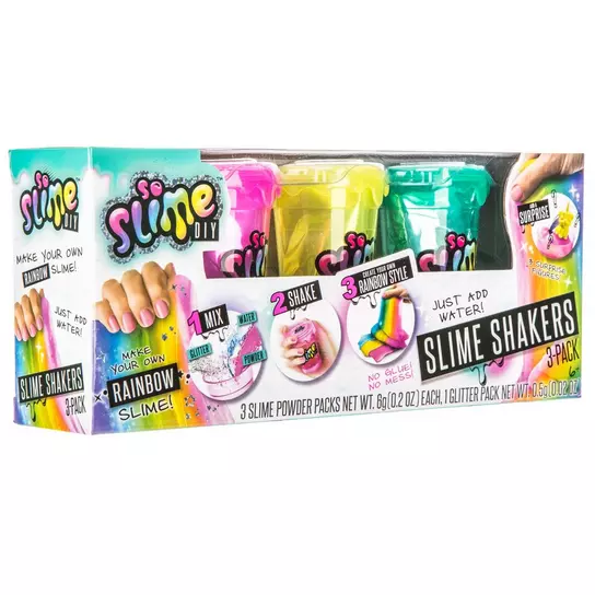 Rainbow Slime Shakers Kit, Hobby Lobby